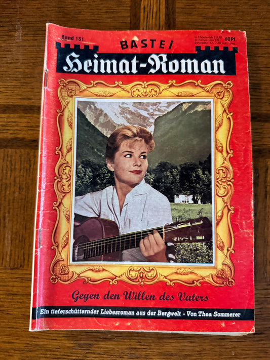 Vintage Bastei Heimat-Roman Band 131 German Pulp Romance