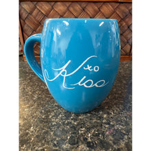Load image into Gallery viewer, Vintage Blue Hershey’s Kisses Coffee Mug
