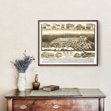 Load image into Gallery viewer, Vintage Map of Snohomish, Washington 1890
