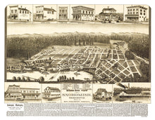 Load image into Gallery viewer, Vintage Map of Snohomish, Washington 1890
