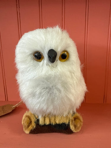 Fuzzy Owl Ornament