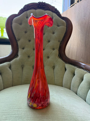 Mid-Century Dell Coronado Nasco Japan Swung Glass Flower Bud Vase