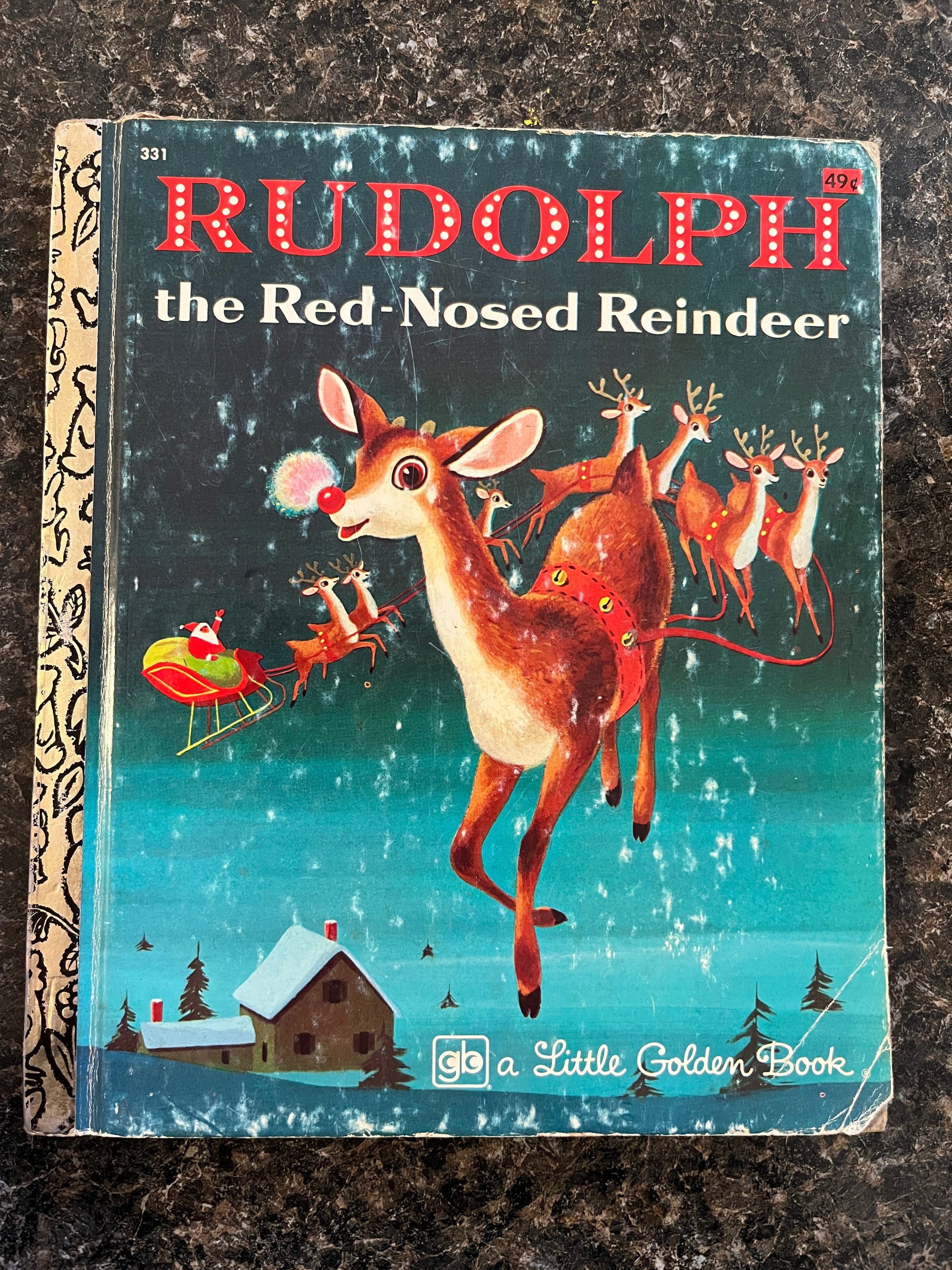 Rudolph the Red-Nosed Reindeer, A Little Golden Book