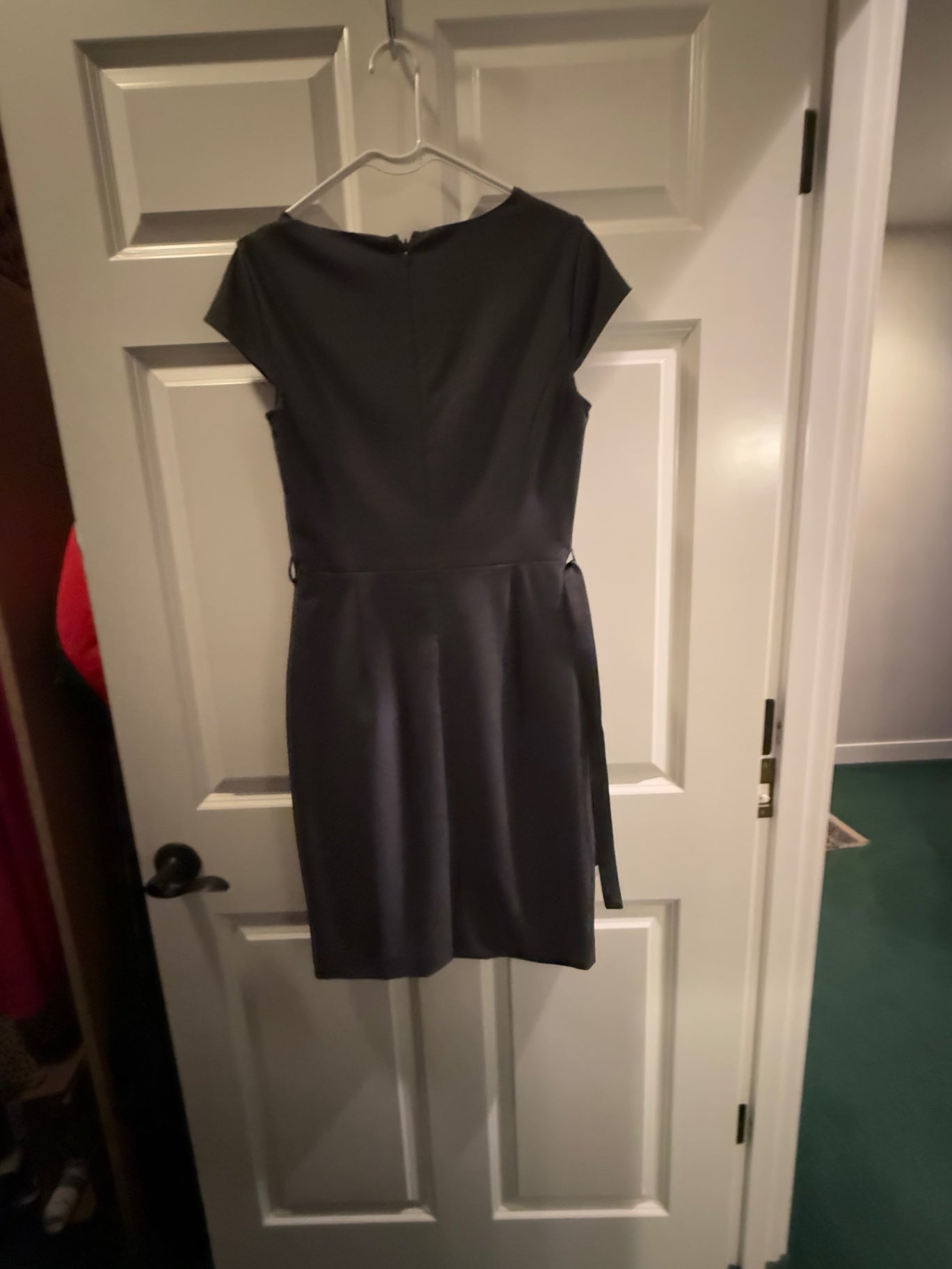 Calvin Klein Black Polyester 4 Dress Good