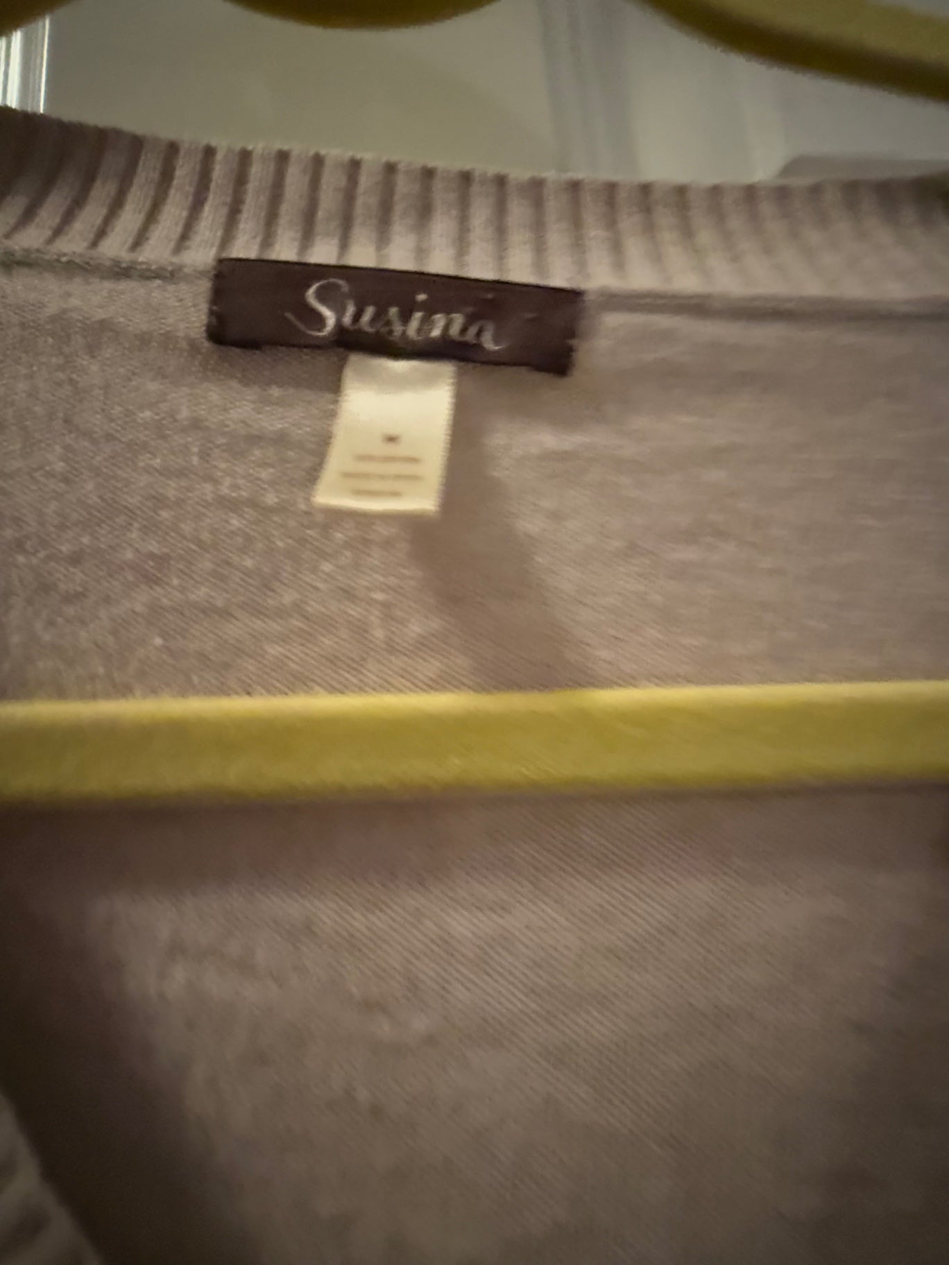 S-Susina Beige Knitted fabric Medium Dress Good