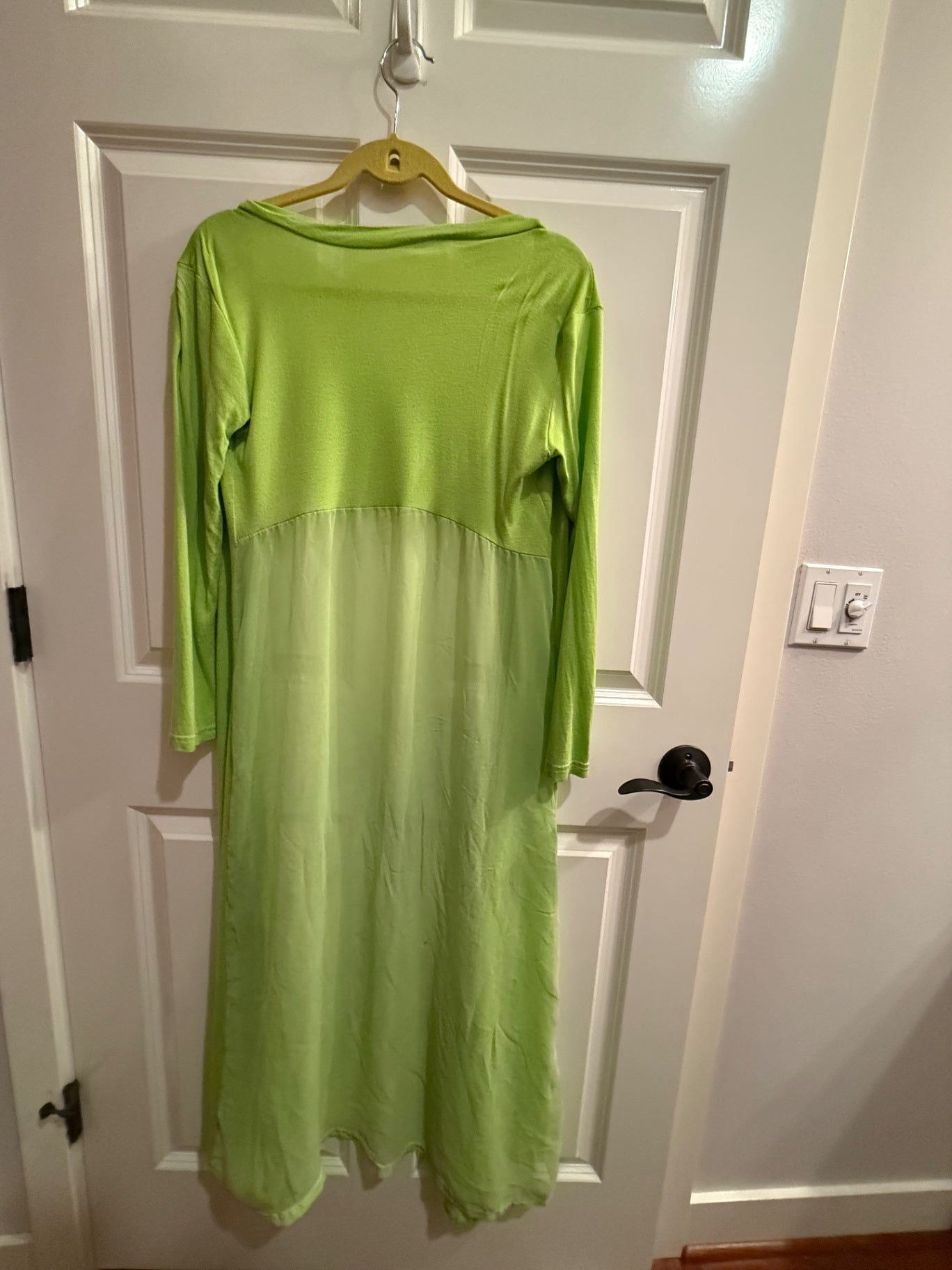 S-Lime green M/L Cardigan 