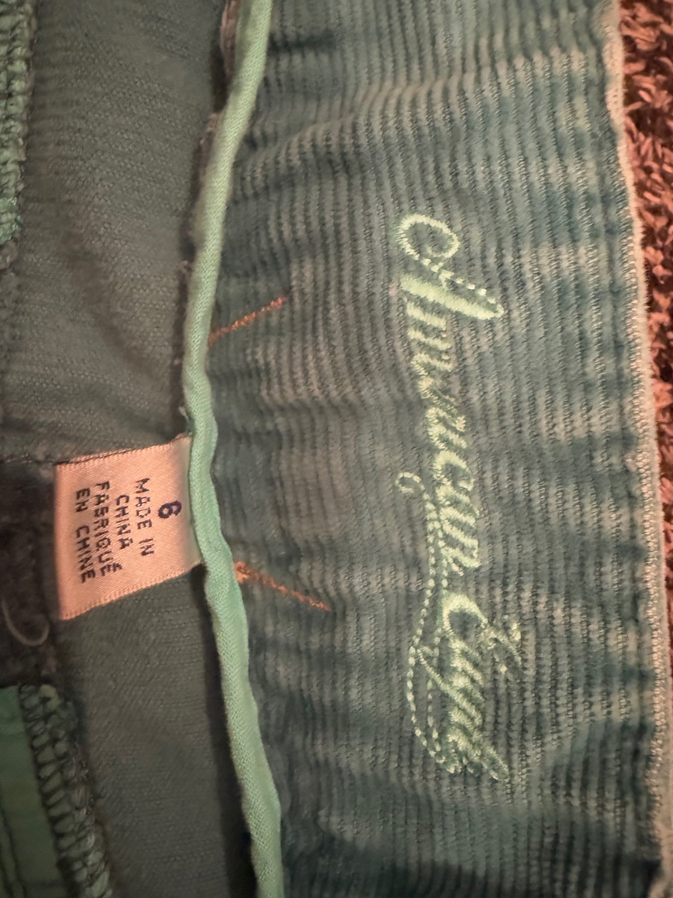 S-American Eagle Dust Corduroy 6 Skirt Good