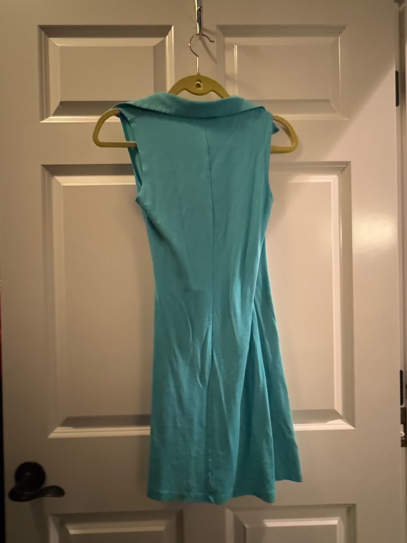S-Eye candy Turquoise Cotton knit S/M Dress Good