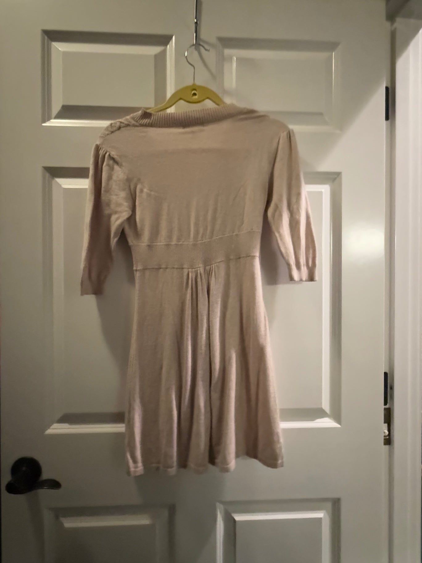 S-Susina Beige Knitted fabric Medium Dress Good