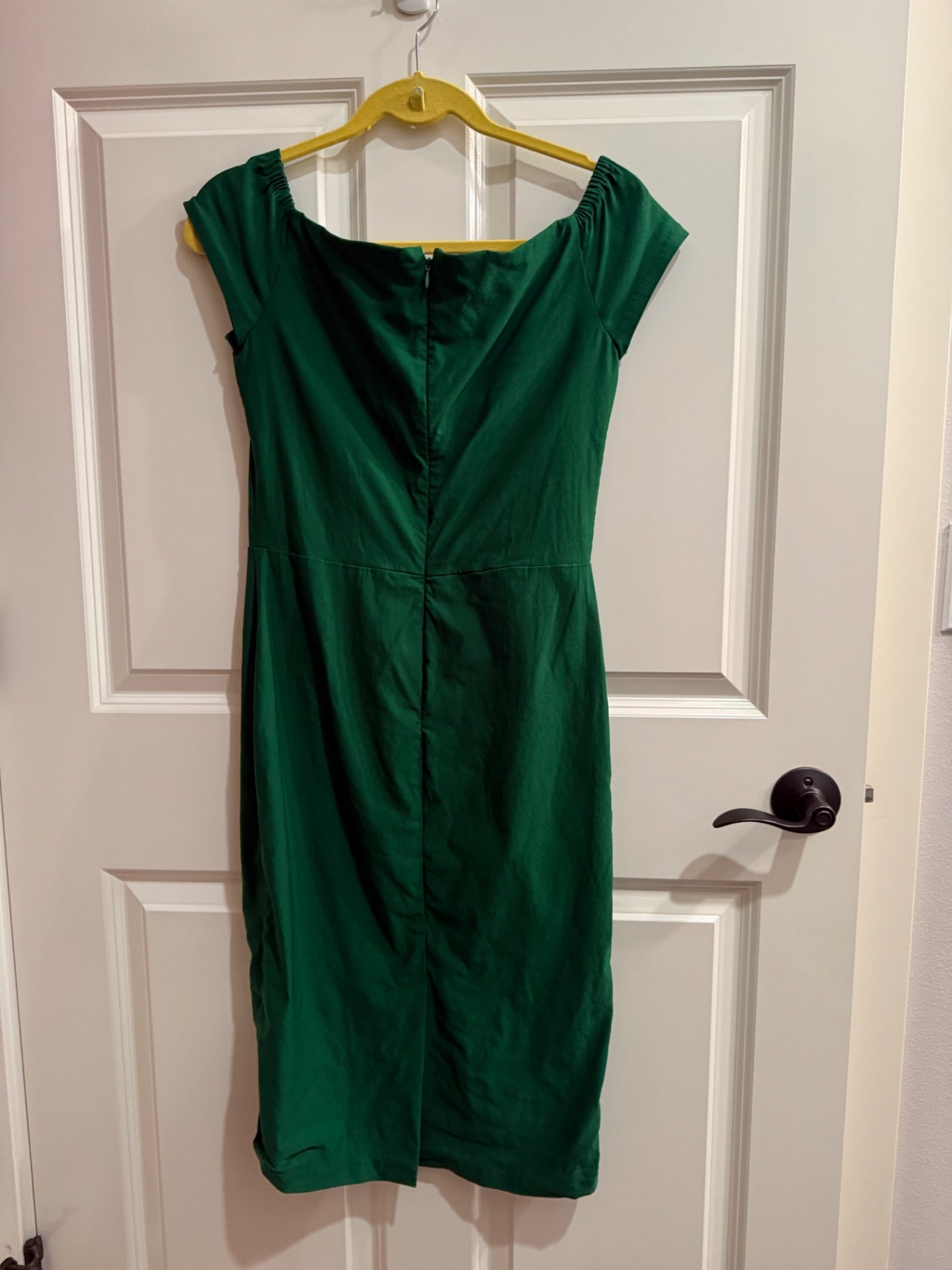S-Belle Poque Green Cotton Large Dress Good