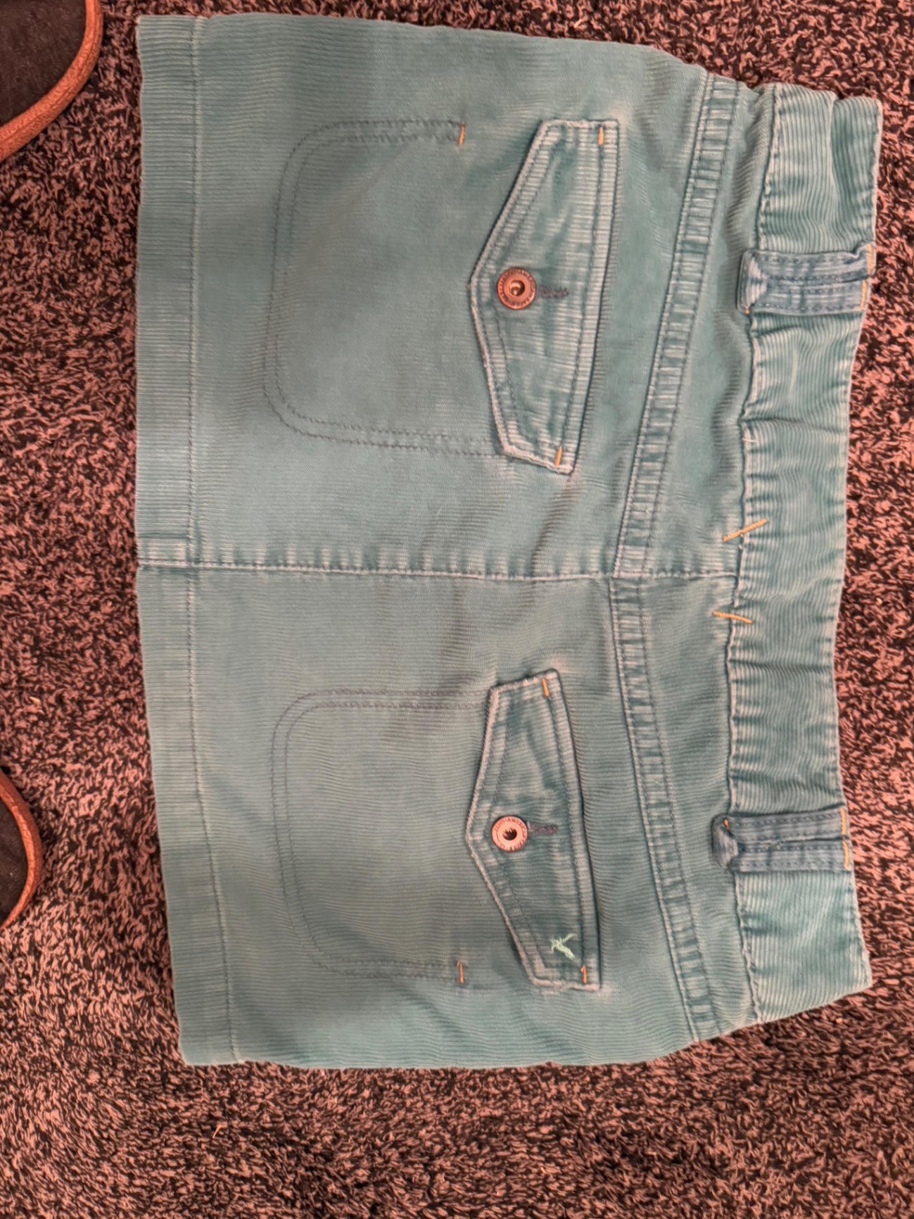 S-American Eagle Dust Corduroy 6 Skirt Good