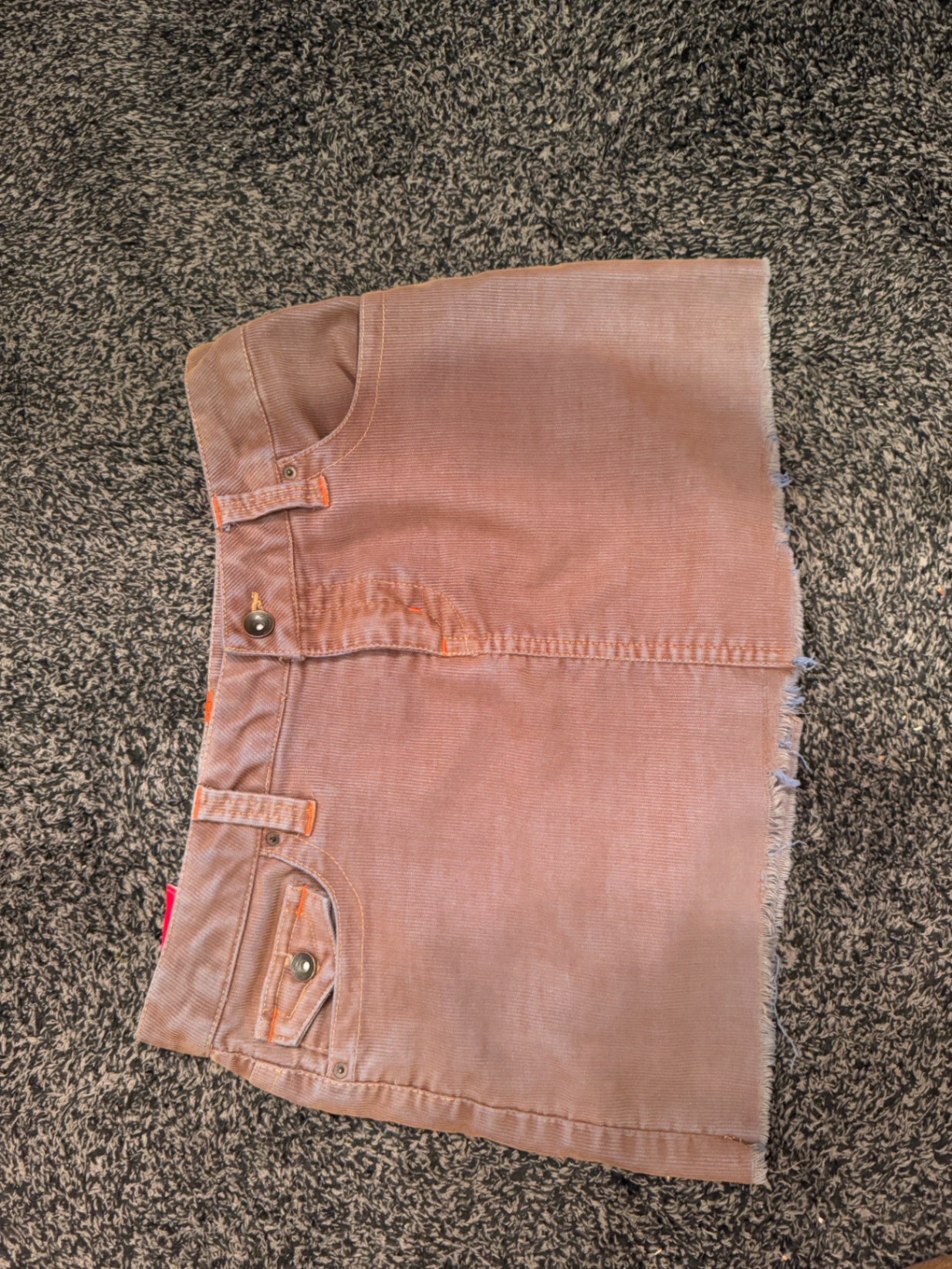 S-Pink Corduroy 5 Skirt Good 
