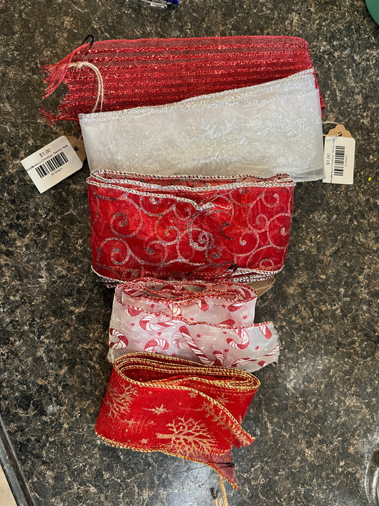 Miscellaneous Christmas Themed Ribbon