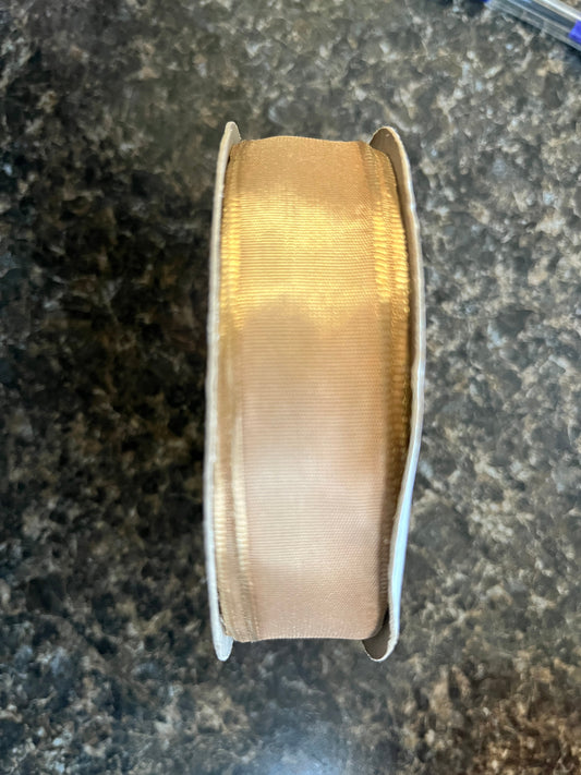 Brown Ribbon on a Spool