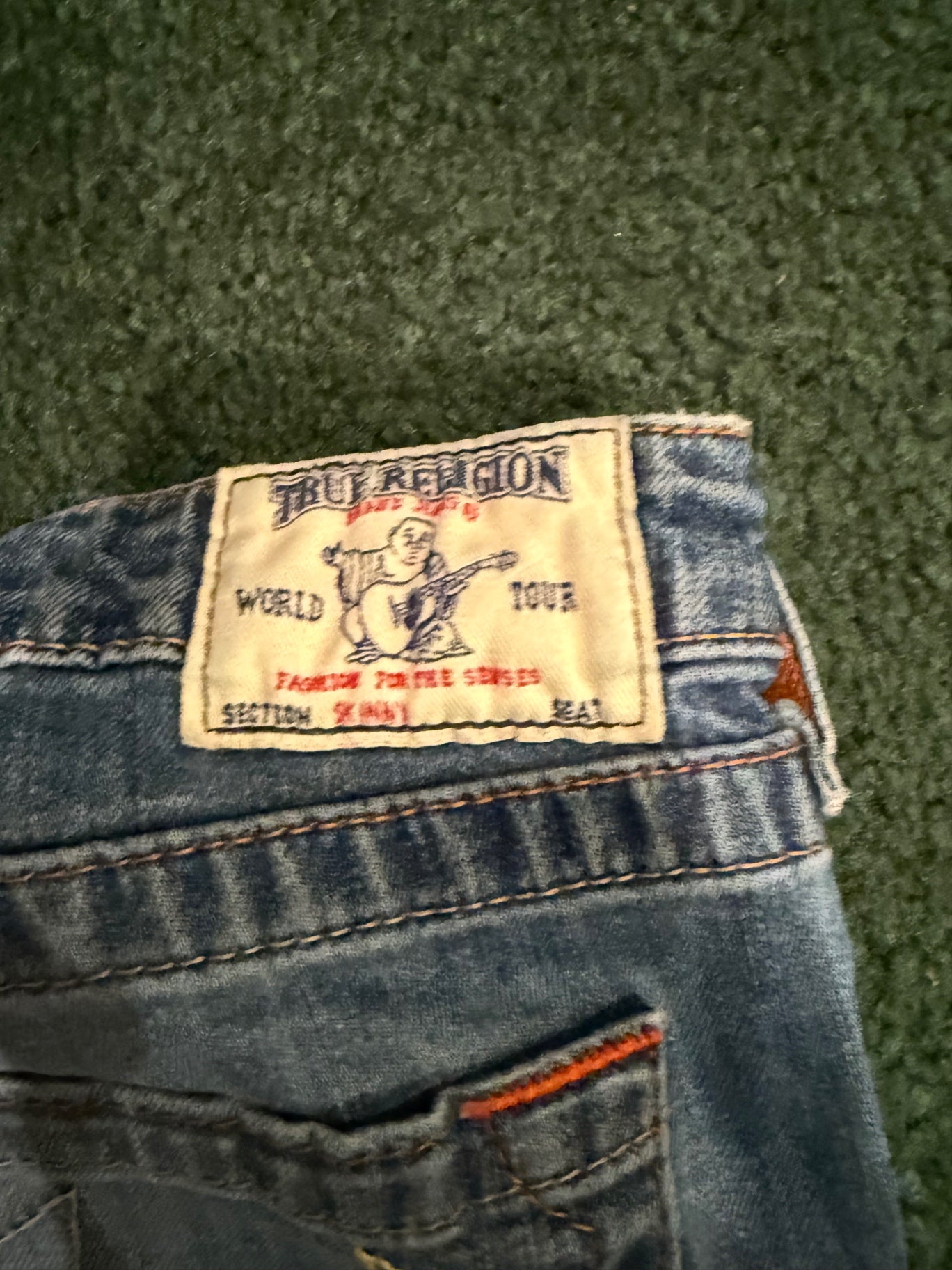 S-True religion Blue Denim 28 Pants