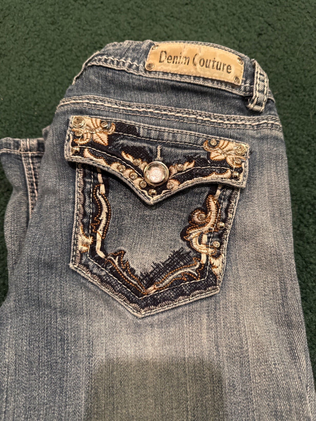 Demin Couture Blue Denim 5 junior Jeans