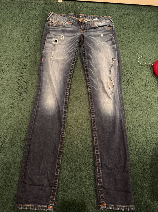 S-True religion Dark wash Denim 28 Jeans