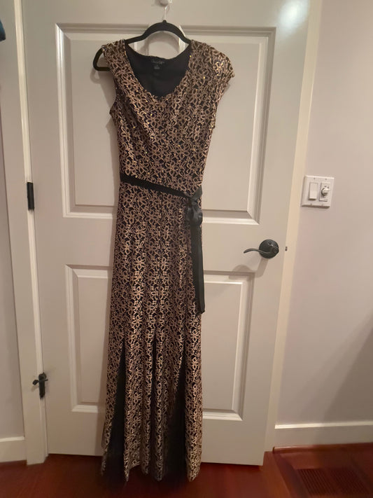 S-Candalute Black Polyester, Nylon, Spandex Mediium Dress