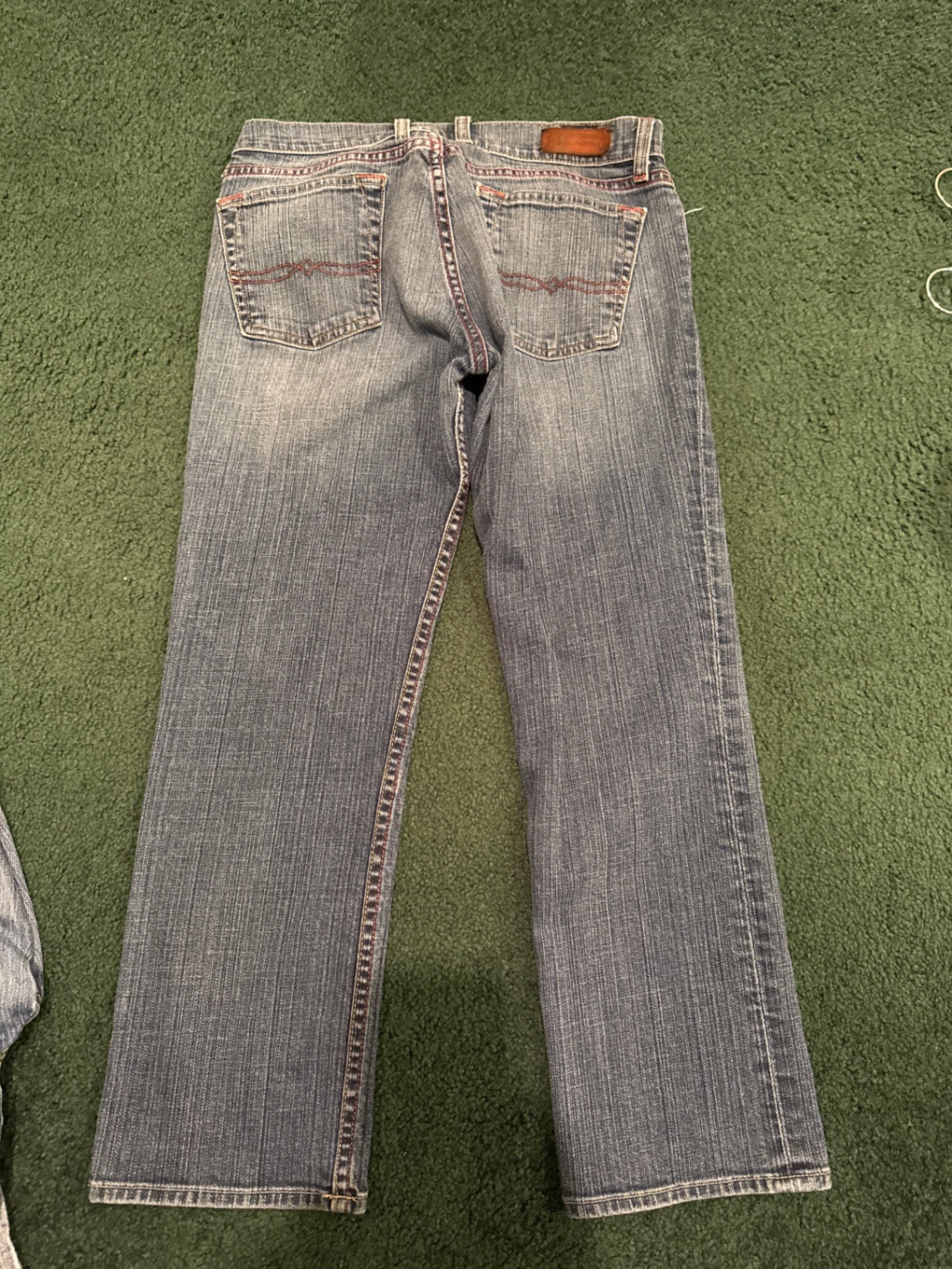 S-Lucky Brand Blue Denim crop 8/29 Jeans