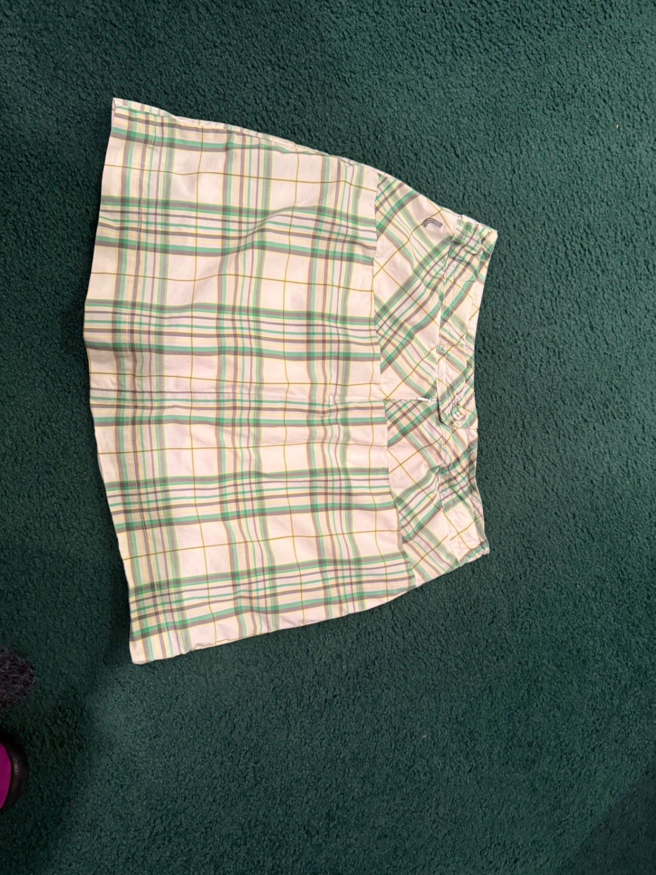 S-Lole Multicolor Cotton 8 Golf Skort