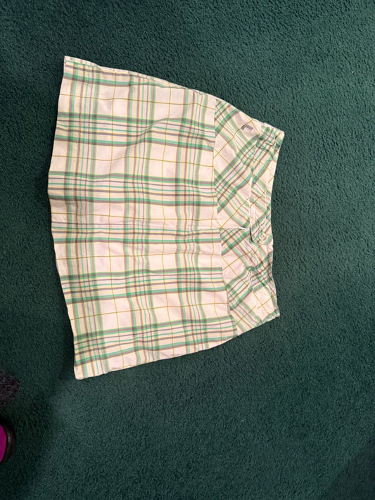 S-Lole Multicolor Cotton 8 Golf Skort