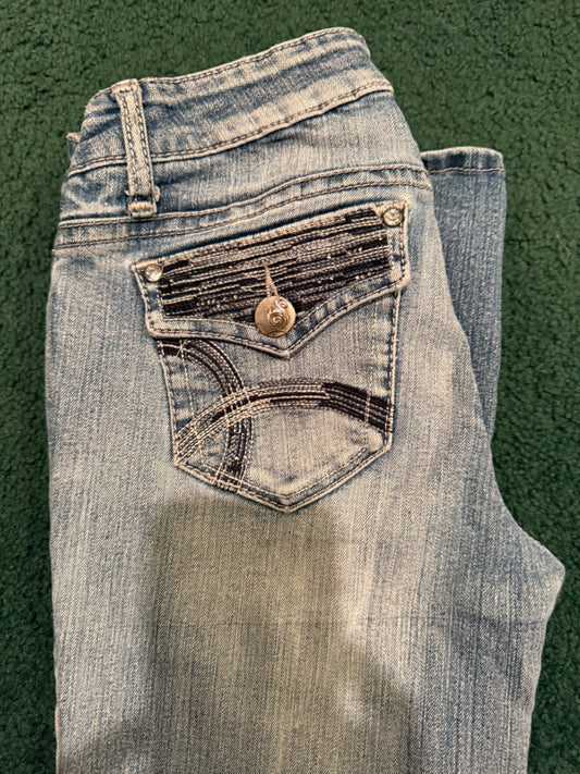 Twenty one black Light blue Denim 5junior Jeans