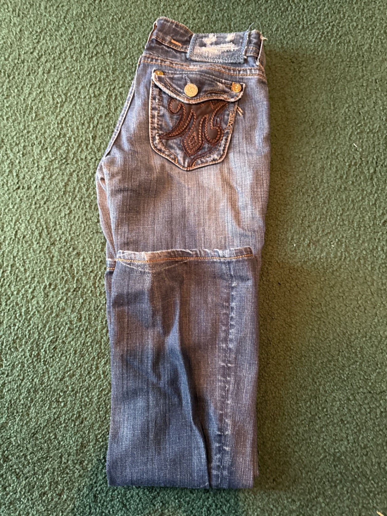 S-MEK Gray Denim 26W/ 32L Jeans