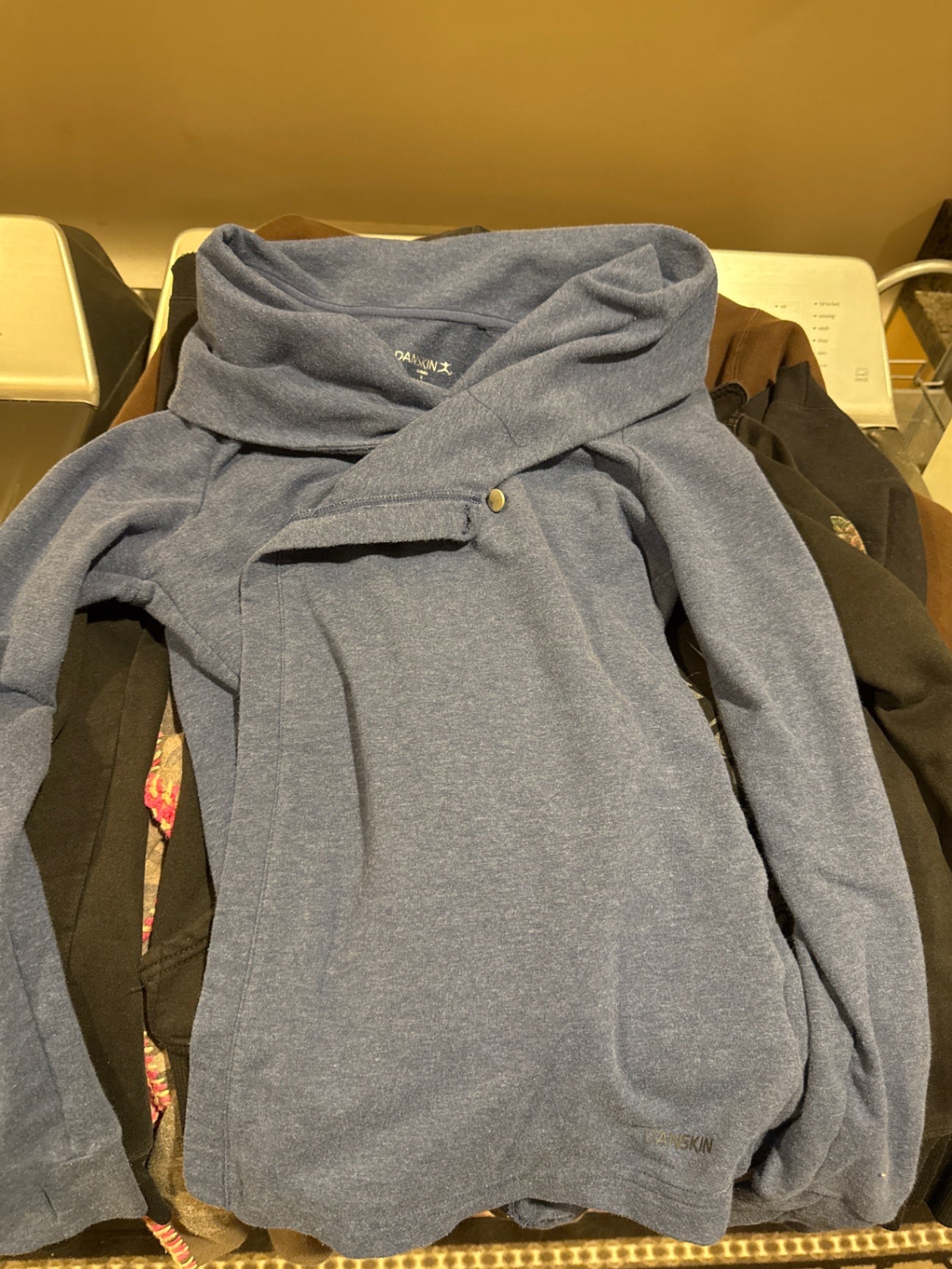 S-DANSKIN Gray Fleece Jacket
