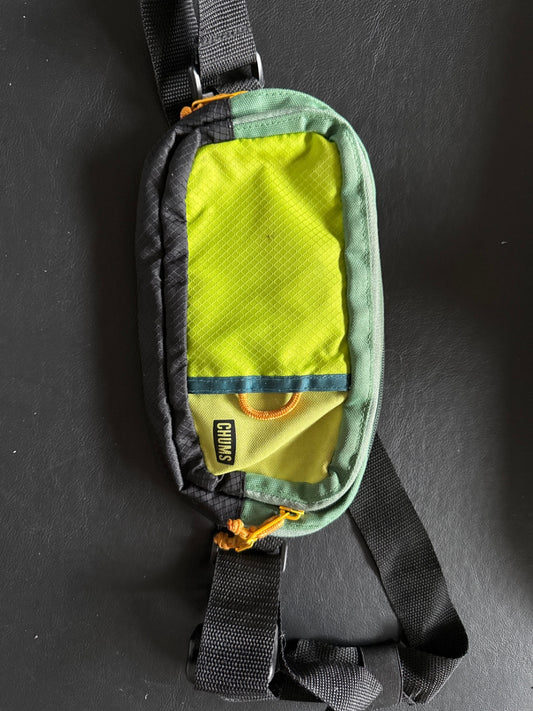 S-CHUMS Yellow and black Nylon Fanny Pack
