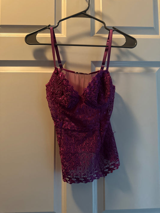 S-Wine Lace top