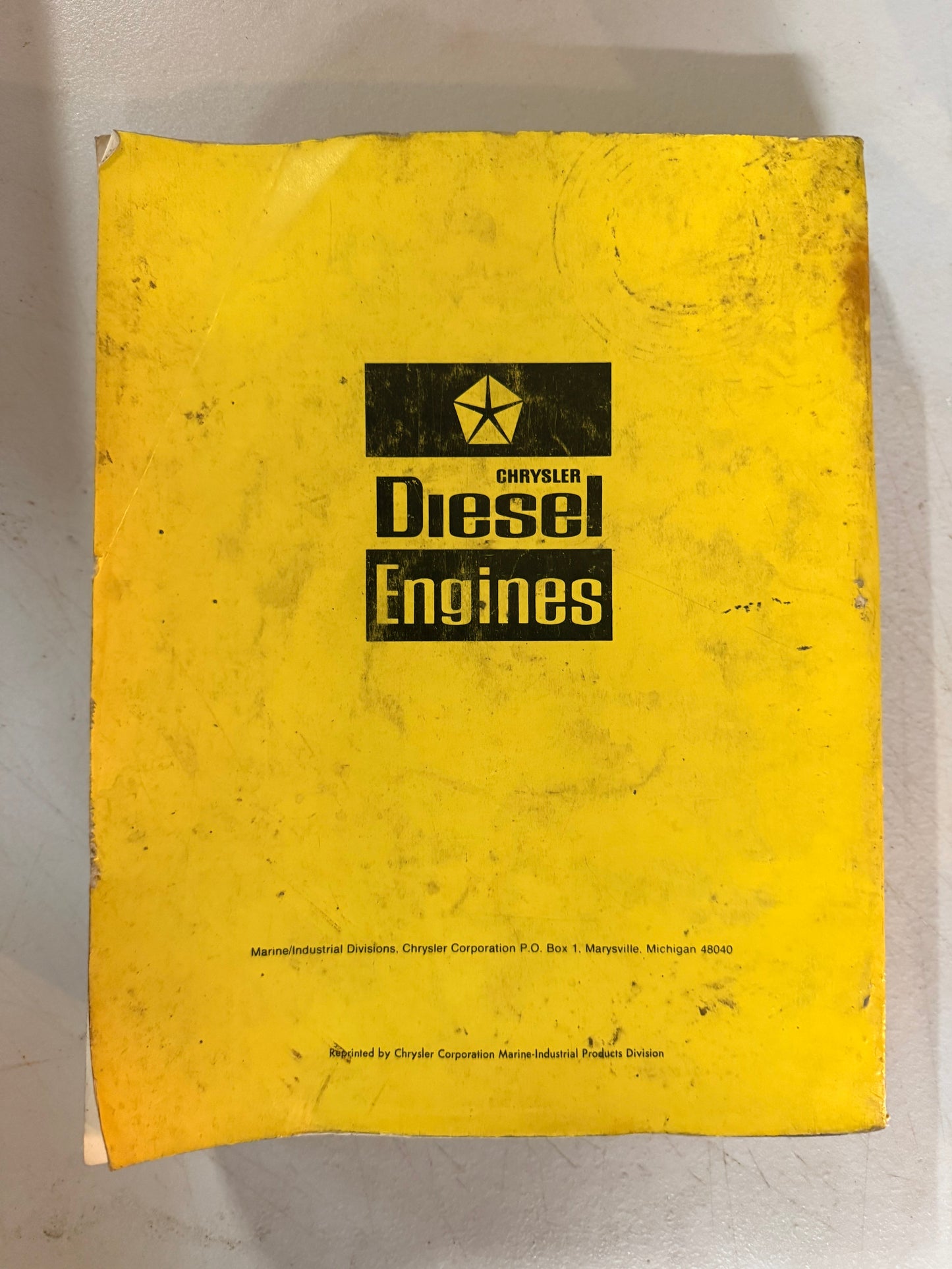 Chrysler Nissan Diesel Repair Manual for SD22, SD33, CN4-33, CN6-33, MN4-33, MN6-33