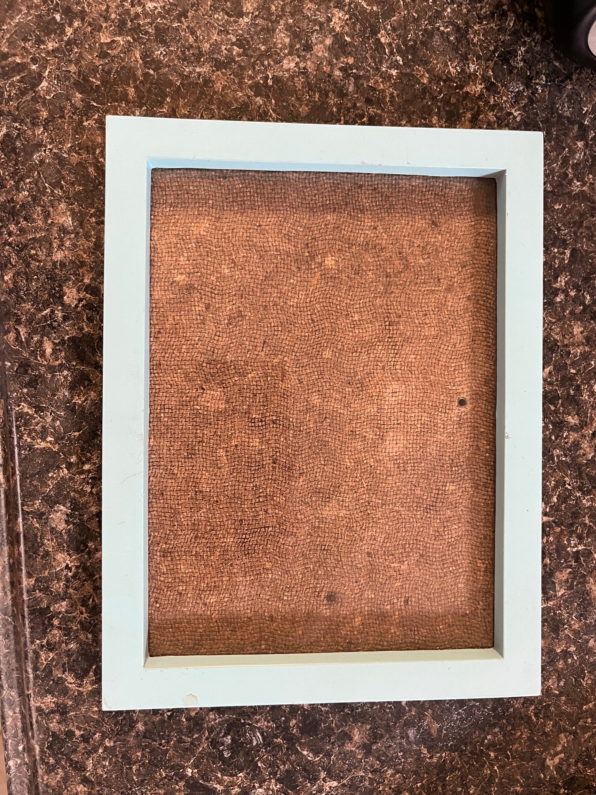 Thin Blue Picture Frame