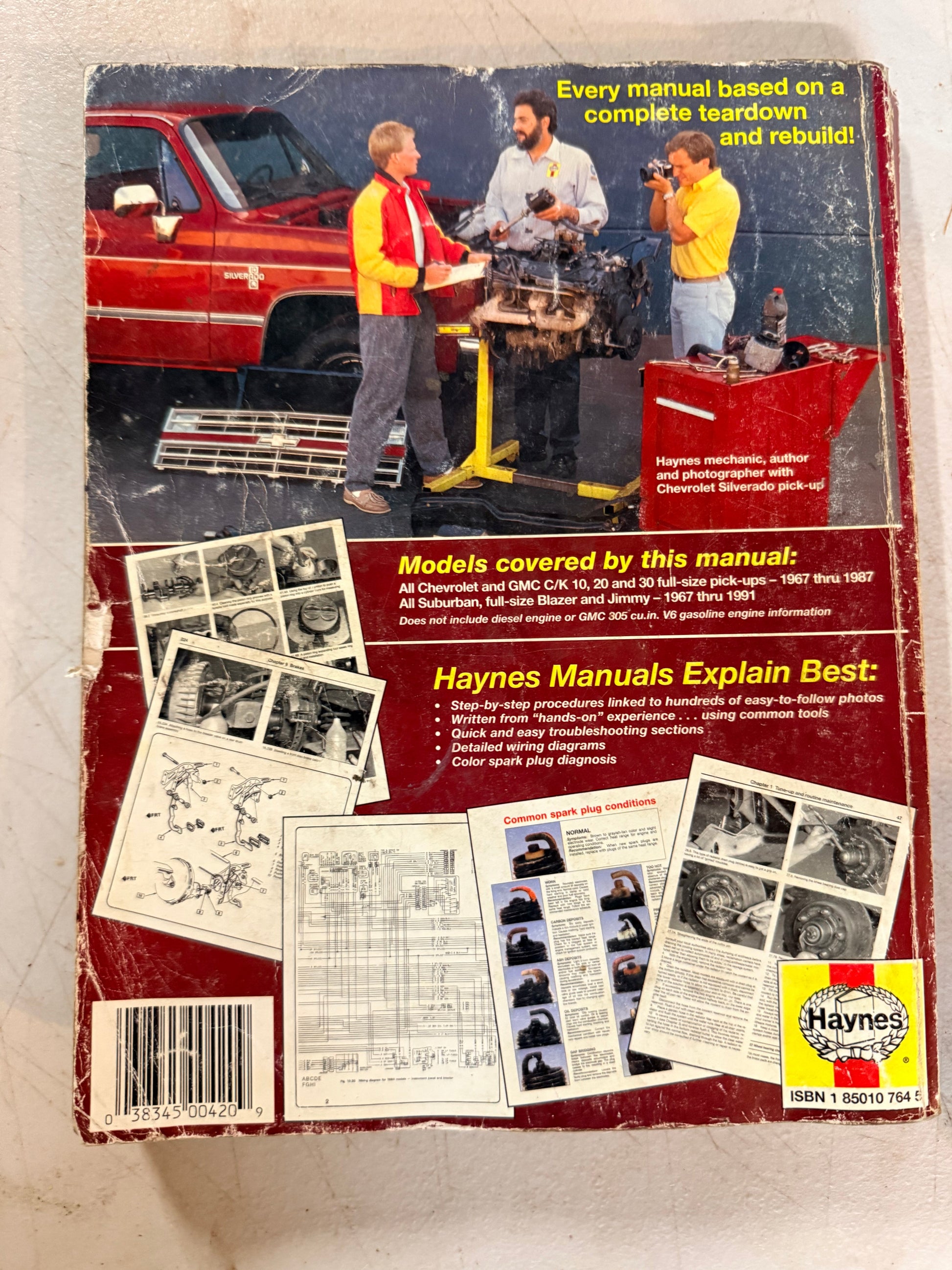 Haynes Chevrolet & GMC Pick-Ups 1967-1987 Automotive Repair Manual