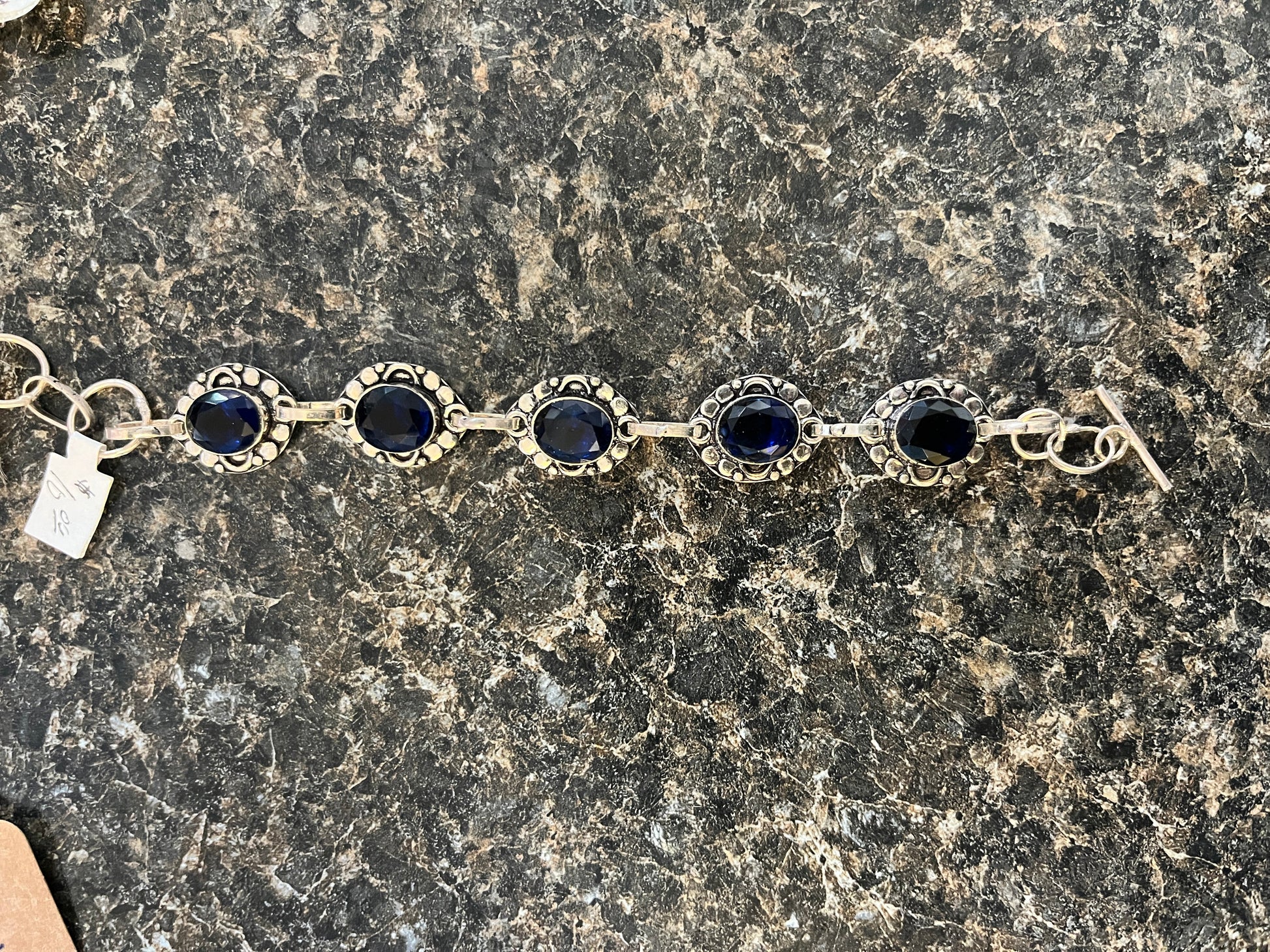 Handmade Luster and Loom Lolite Bracelet