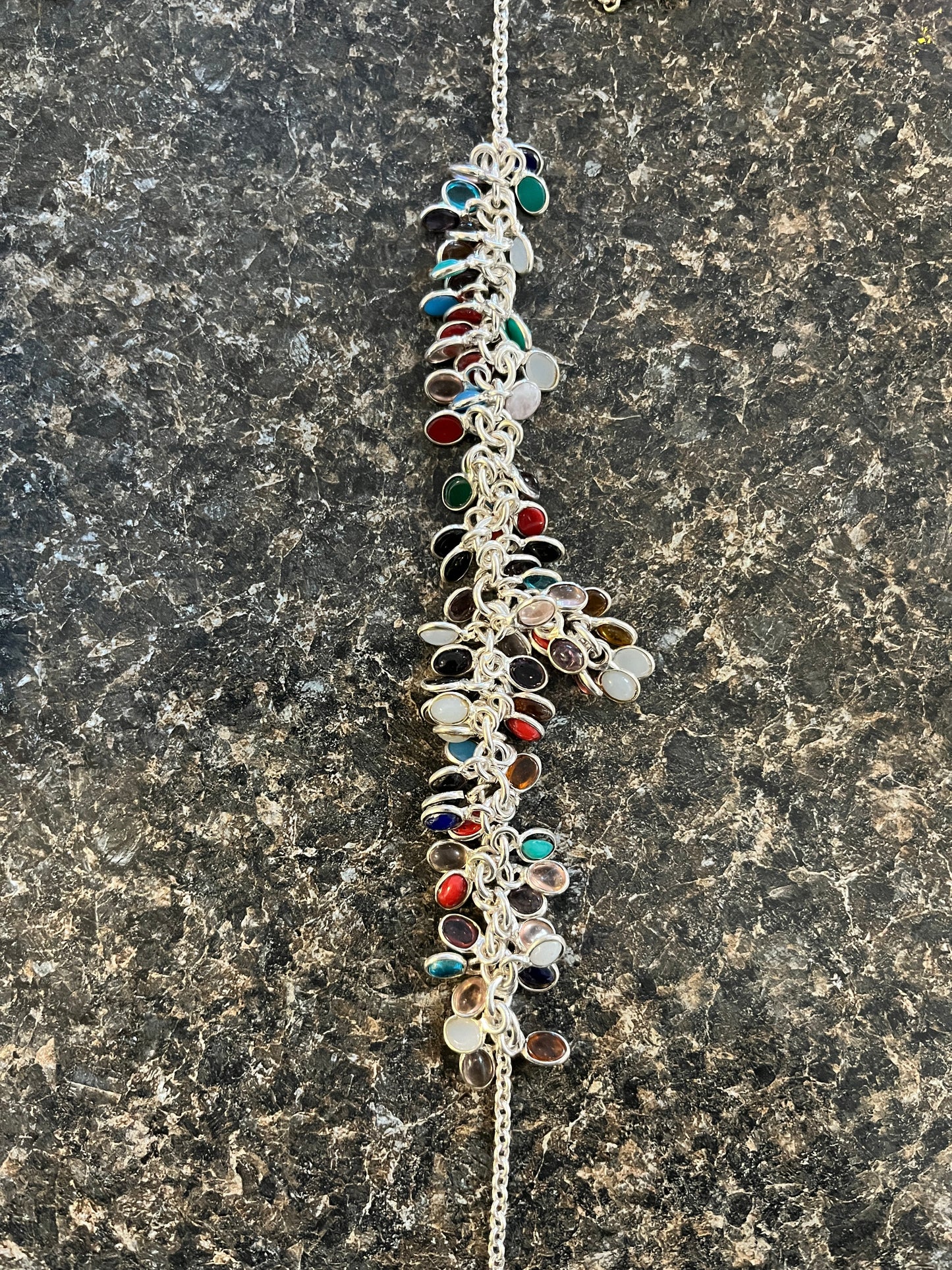 Handmade Luster and Loom Multi Stone Necklace
