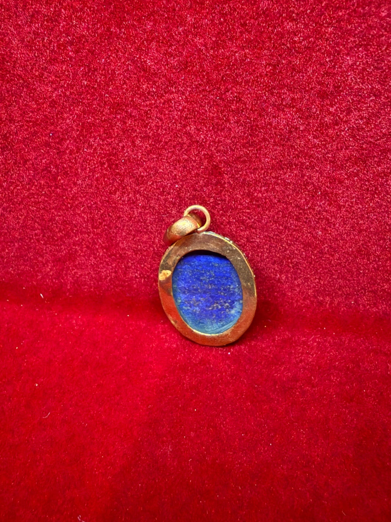 Copper and Lapis Lazuli pendant