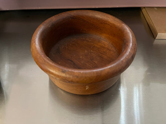 Vintage Teak Wood Bowl