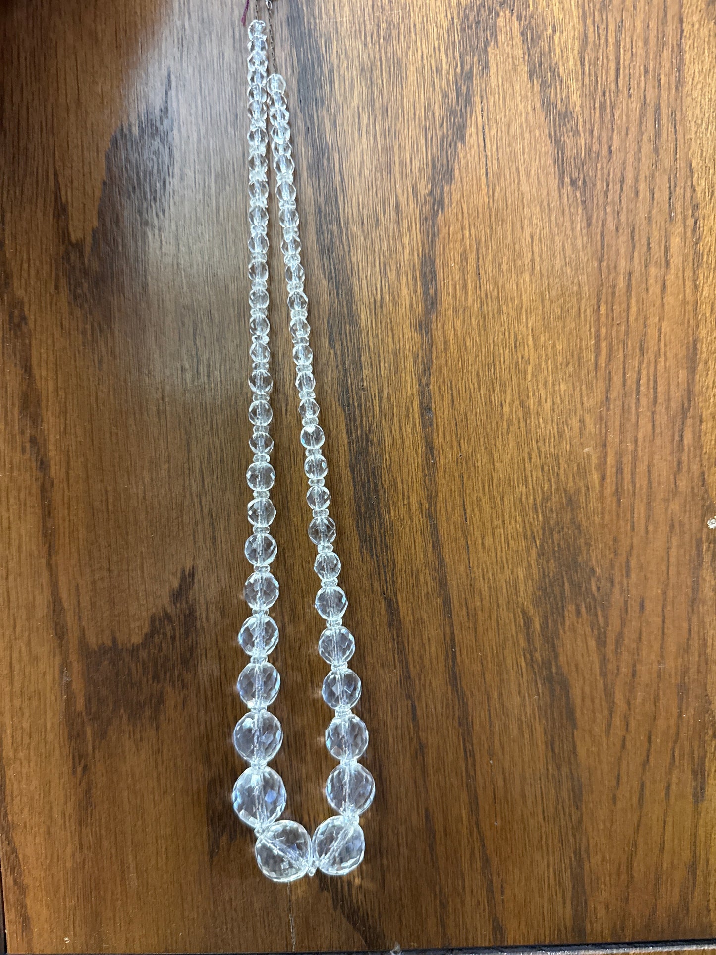 Costume Jewelry Crystal Necklace