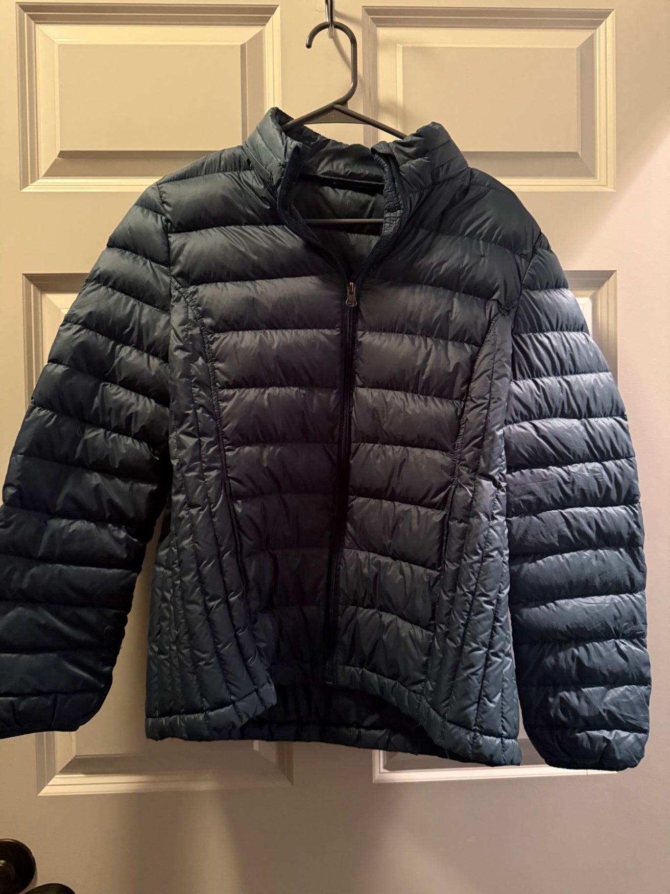 Dark teal Puffy synthetic X-lrg Jacket