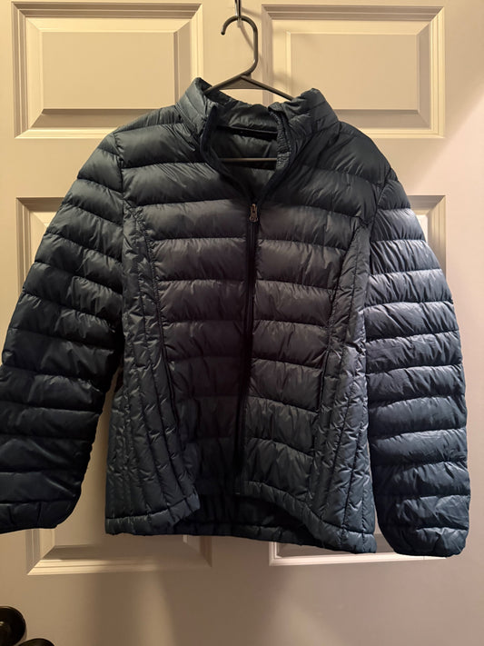 Dark teal Puffy synthetic X-lrg Jacket