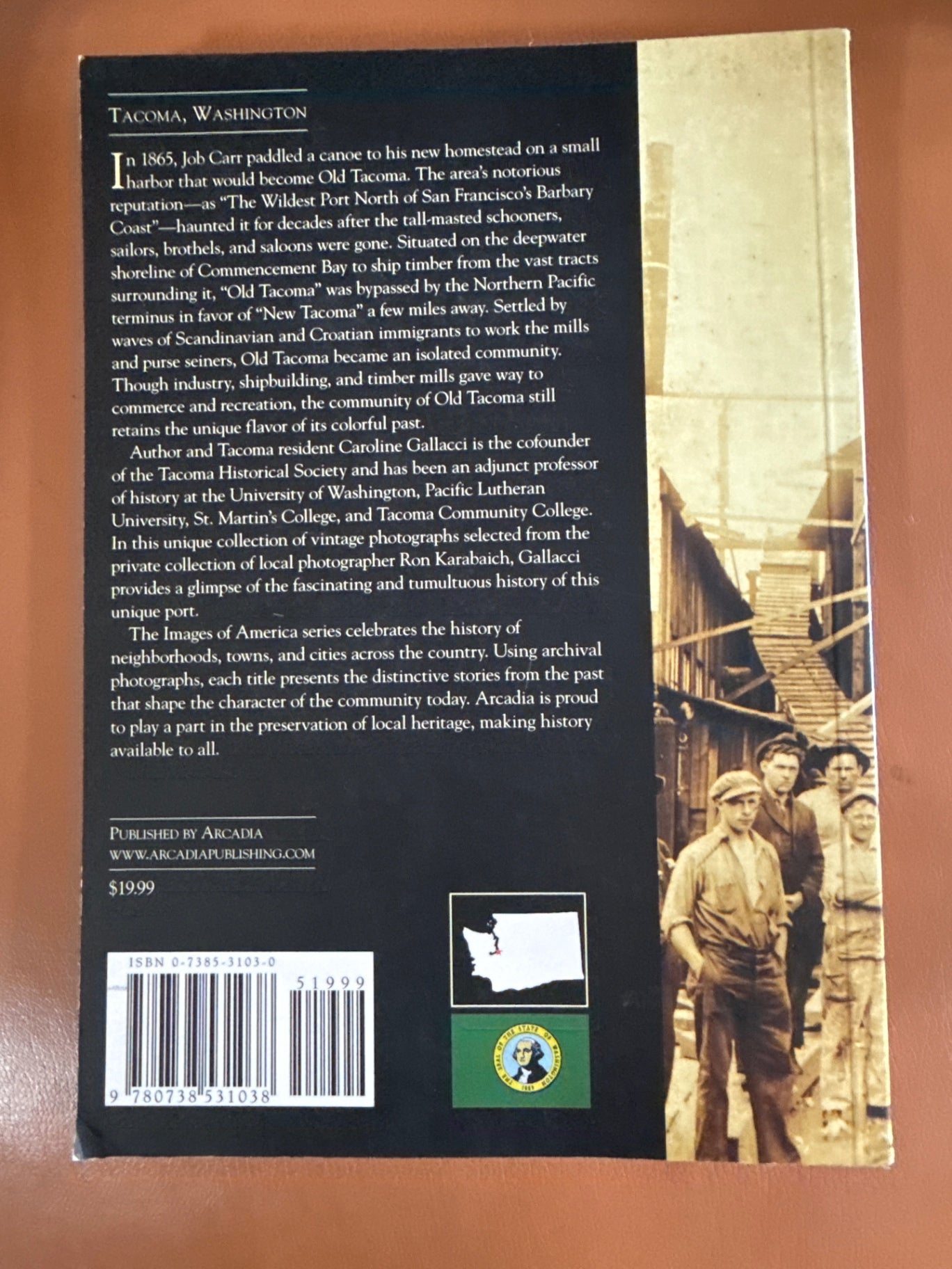 Sepia tone Paper Book Very Good