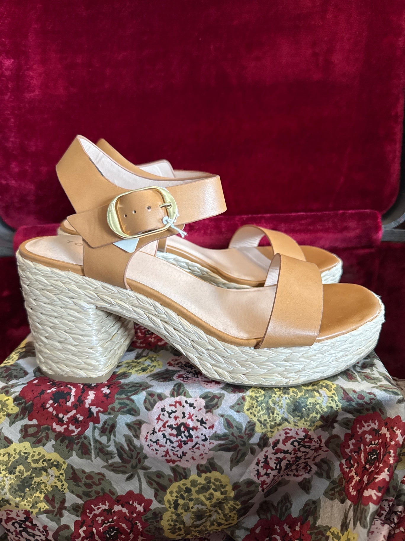 Torrid Beige Leather and Rope New with out tags