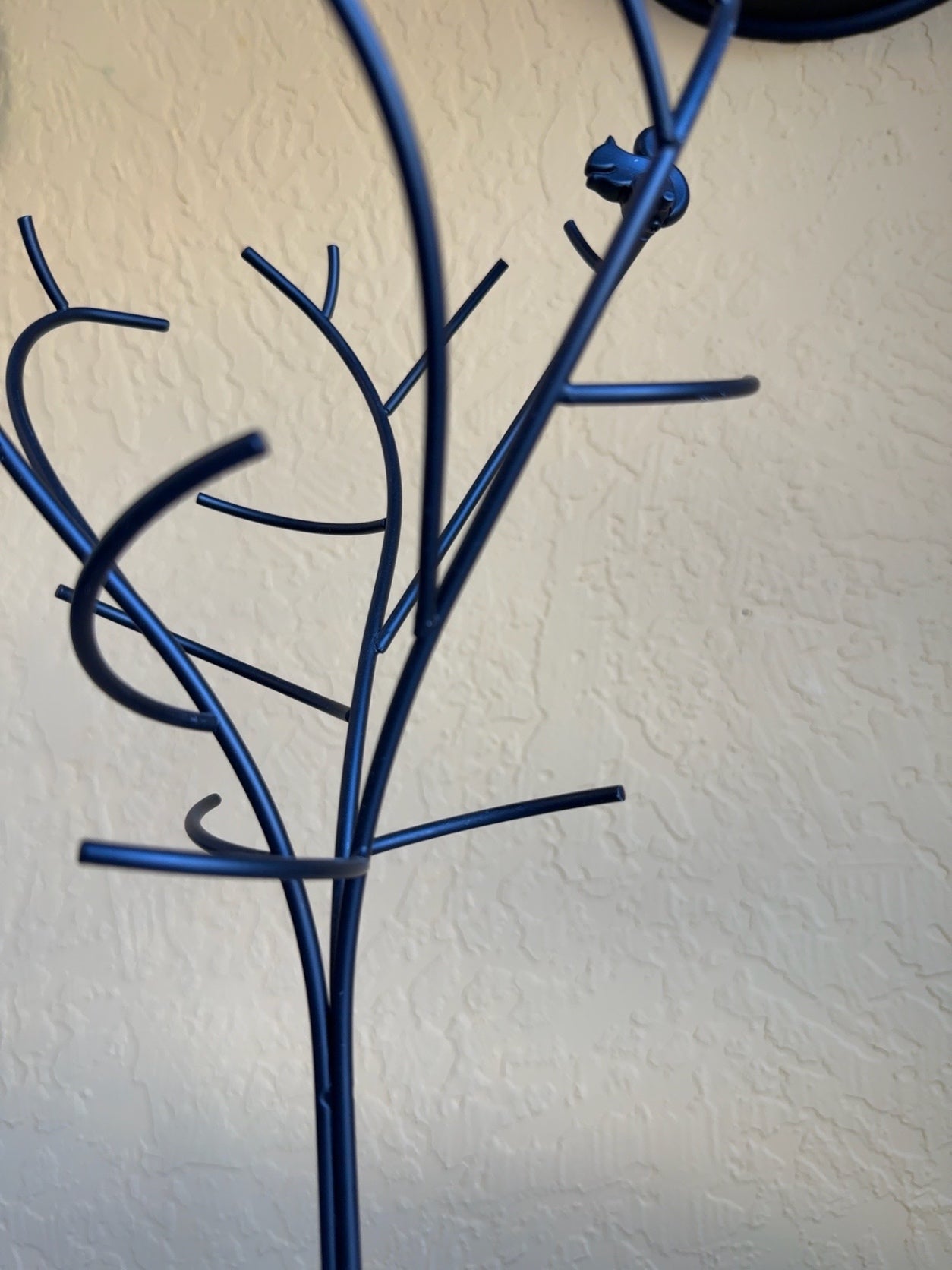 Not for Sale - Umbra LOFT Jewelry Tree by Erika Kovesdi | Modern Black Jewelry Organizer with Squirrel Accents