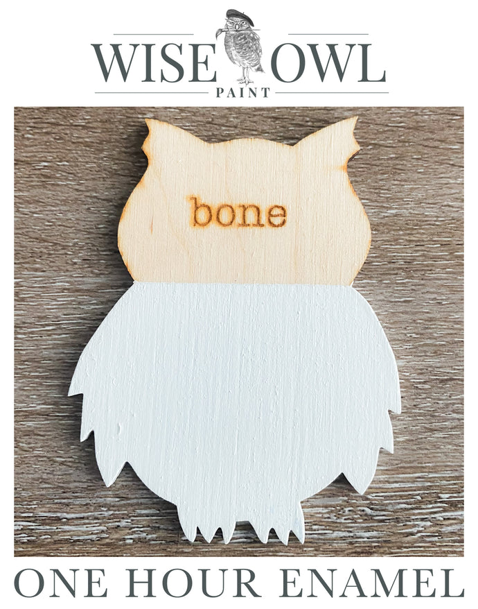 Wise Owl One Hour Enamel Paint - Bone