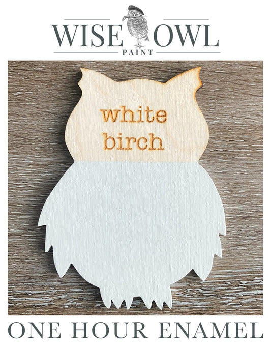 Wise Owl One Hour Enamel Paint - White Birch
