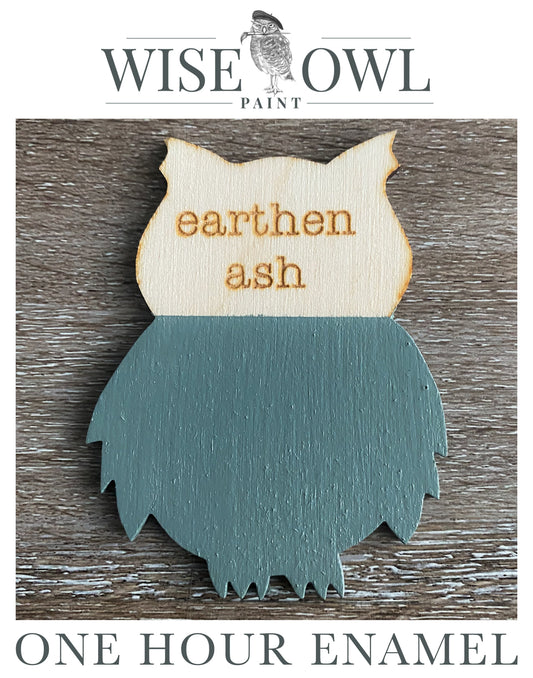 Wise Owl One Hour Enamel Paint - Earthen Ash