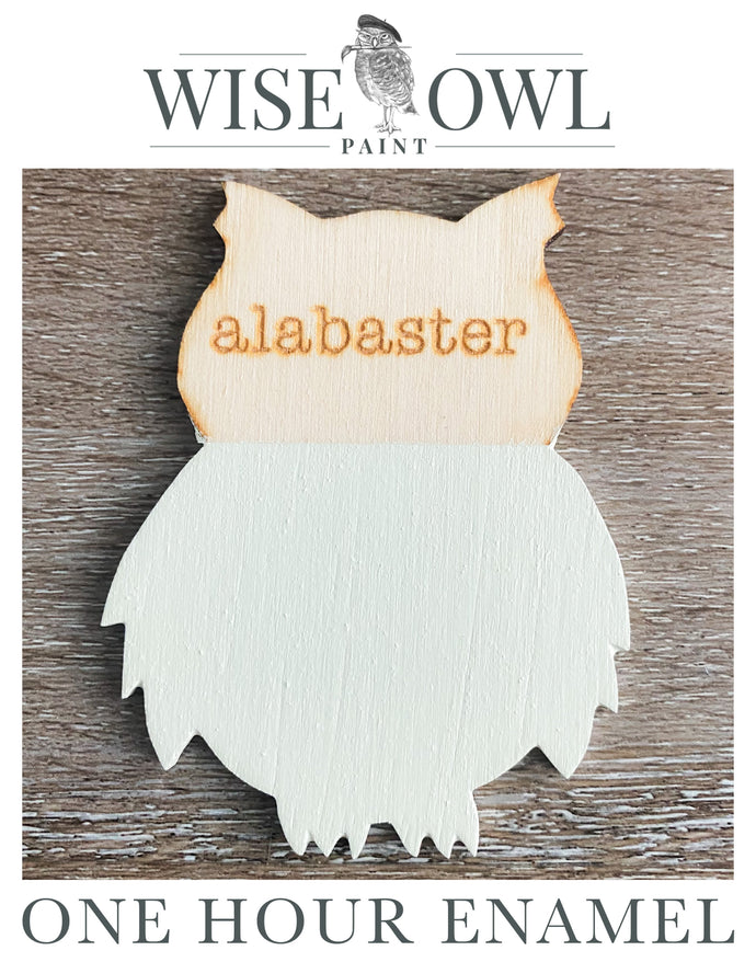 Wise Owl One Hour Enamel Paint - Alabaster