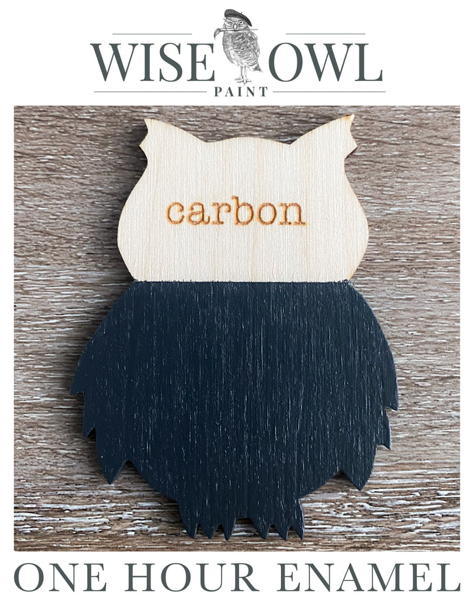 Wise Owl One Hour Enamel Paint - Carbon