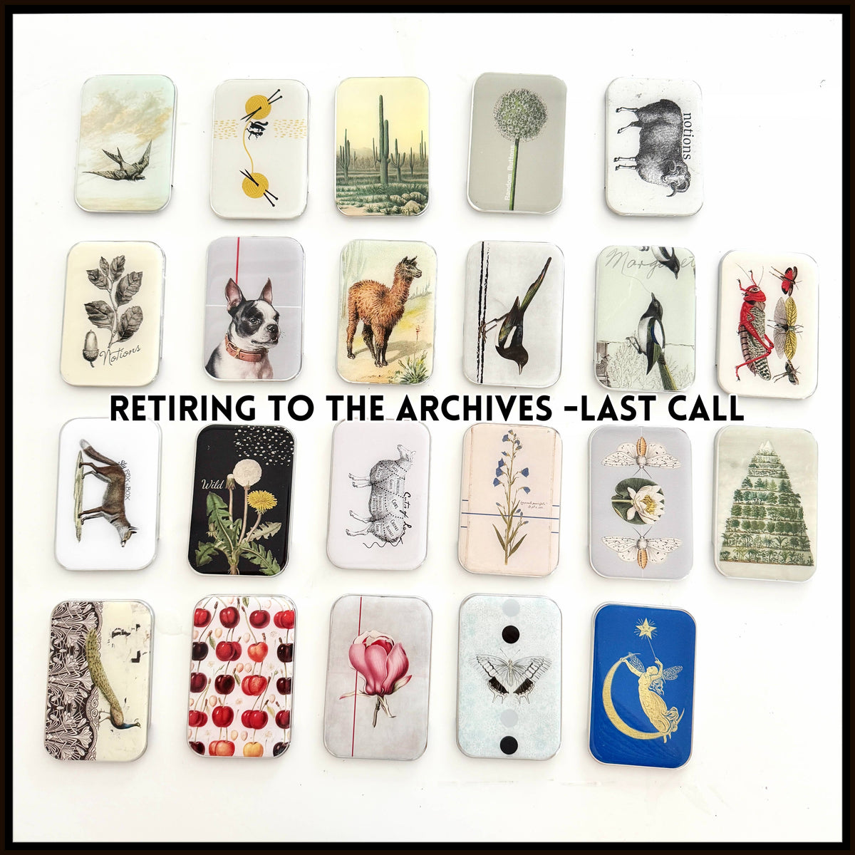 Firefly Notes - Last Call for Lovely Things (Large tins)-DISCOUNTED