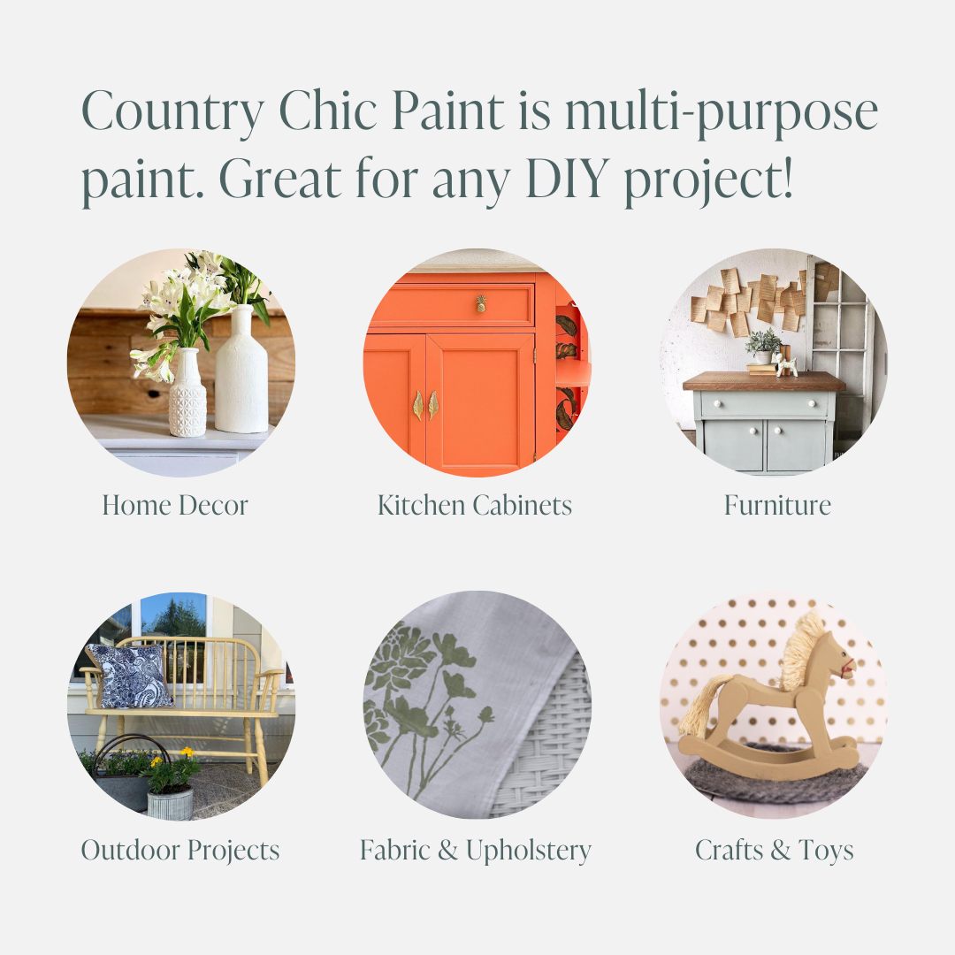 Country Chic Paint - Sunday Tea - Chalk Style Paint for Furniture & Home Decor: Small project jar (4 oz)